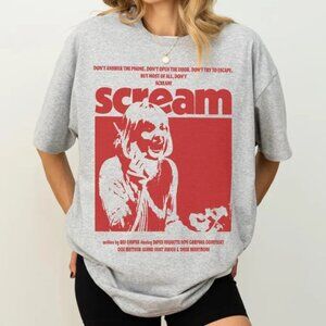 Retro Scream Movie T-Shirt, Scream Halloween T-shirt,Scream Movie Horror T-Shirt